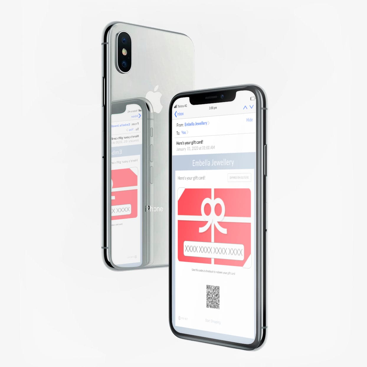 Embella E-gift Card Code Email