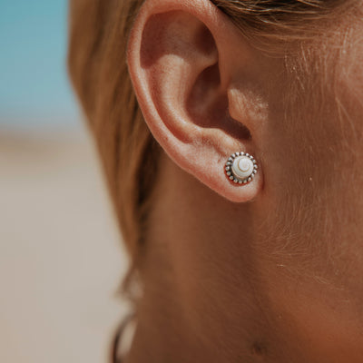 Ocean Swirl Sun Studs