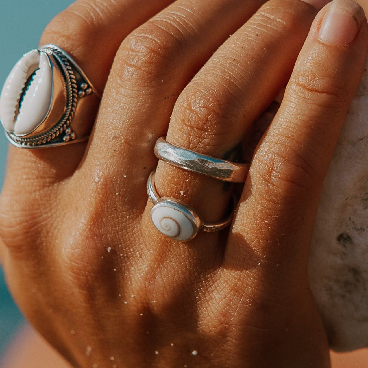 Ocean Ripple Ring