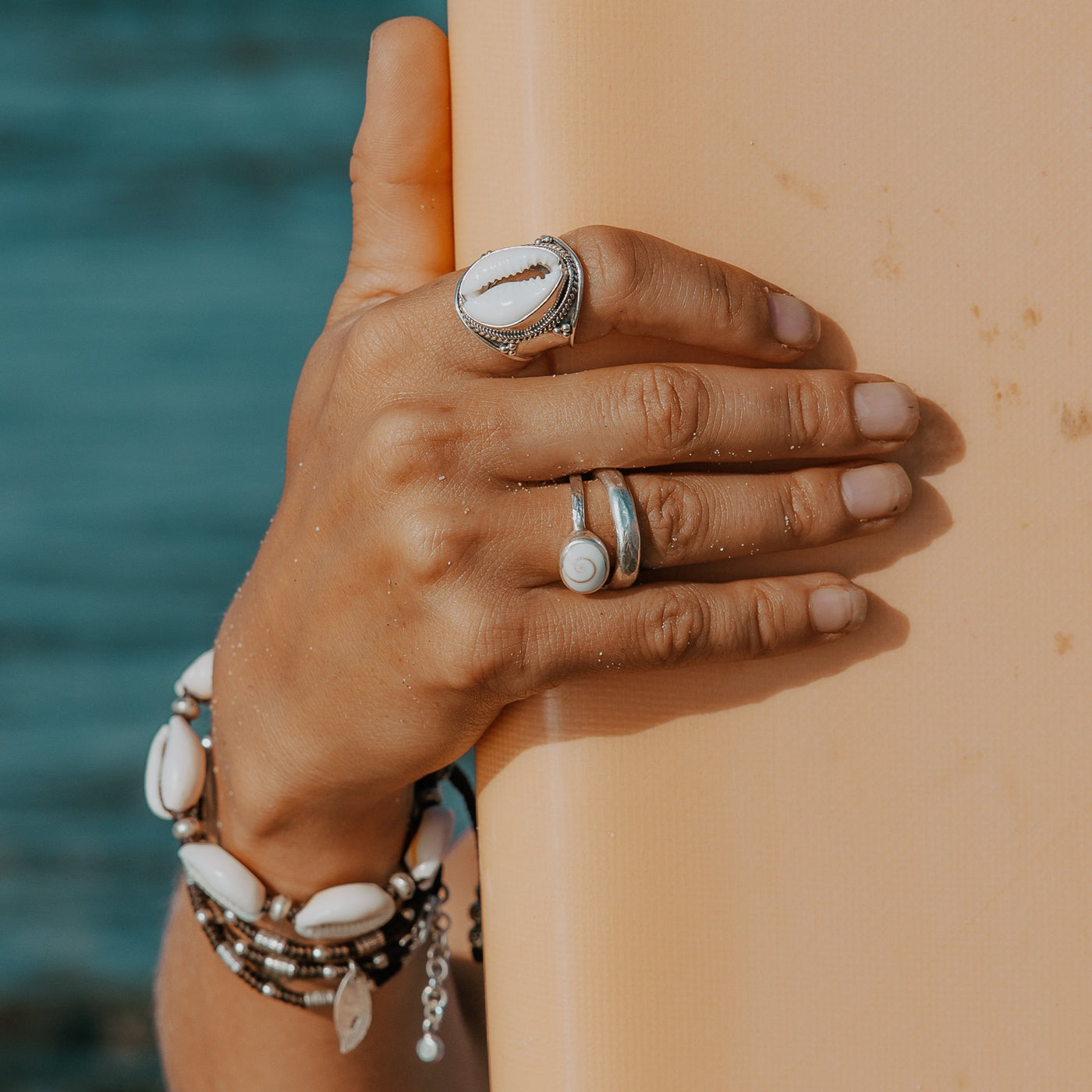 Ocean Ripple Ring