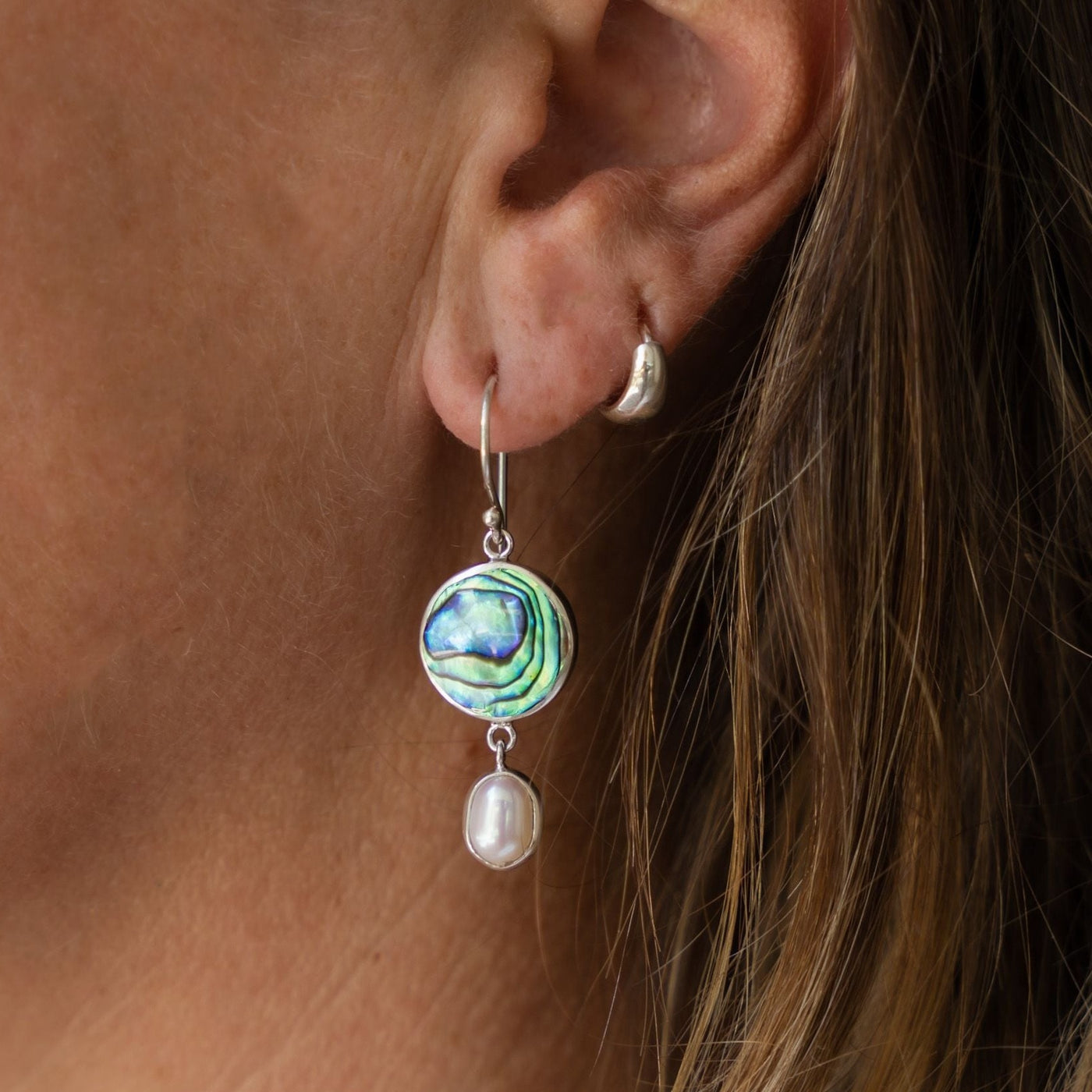 Ocean Paua Earrings