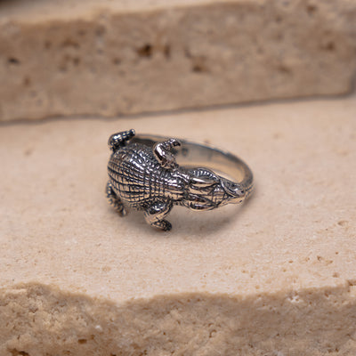 The Hunter Crocodile Ring