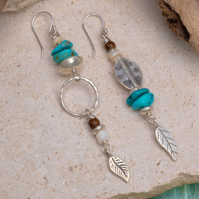 Turquoise Tides Journey Mix Match Earrings
