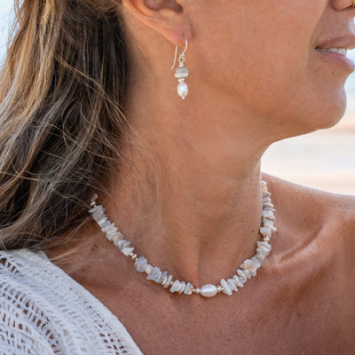 Opal Oasis with Pearl Drops