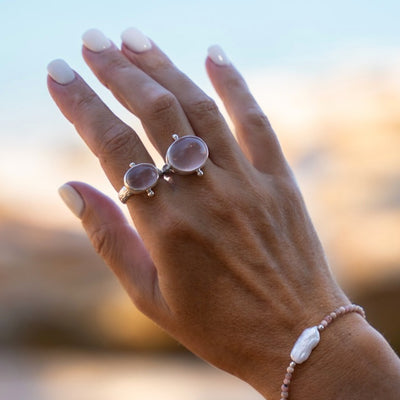 Rose Quartz Enchantment Ring