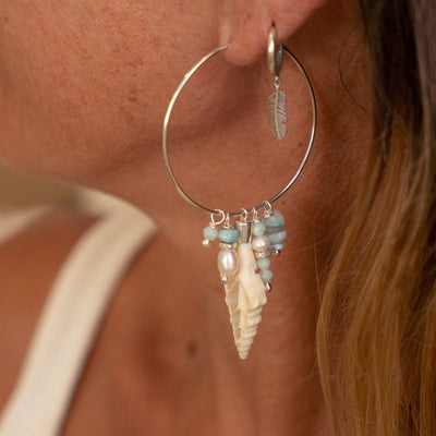 Ocean Cascade Hoops