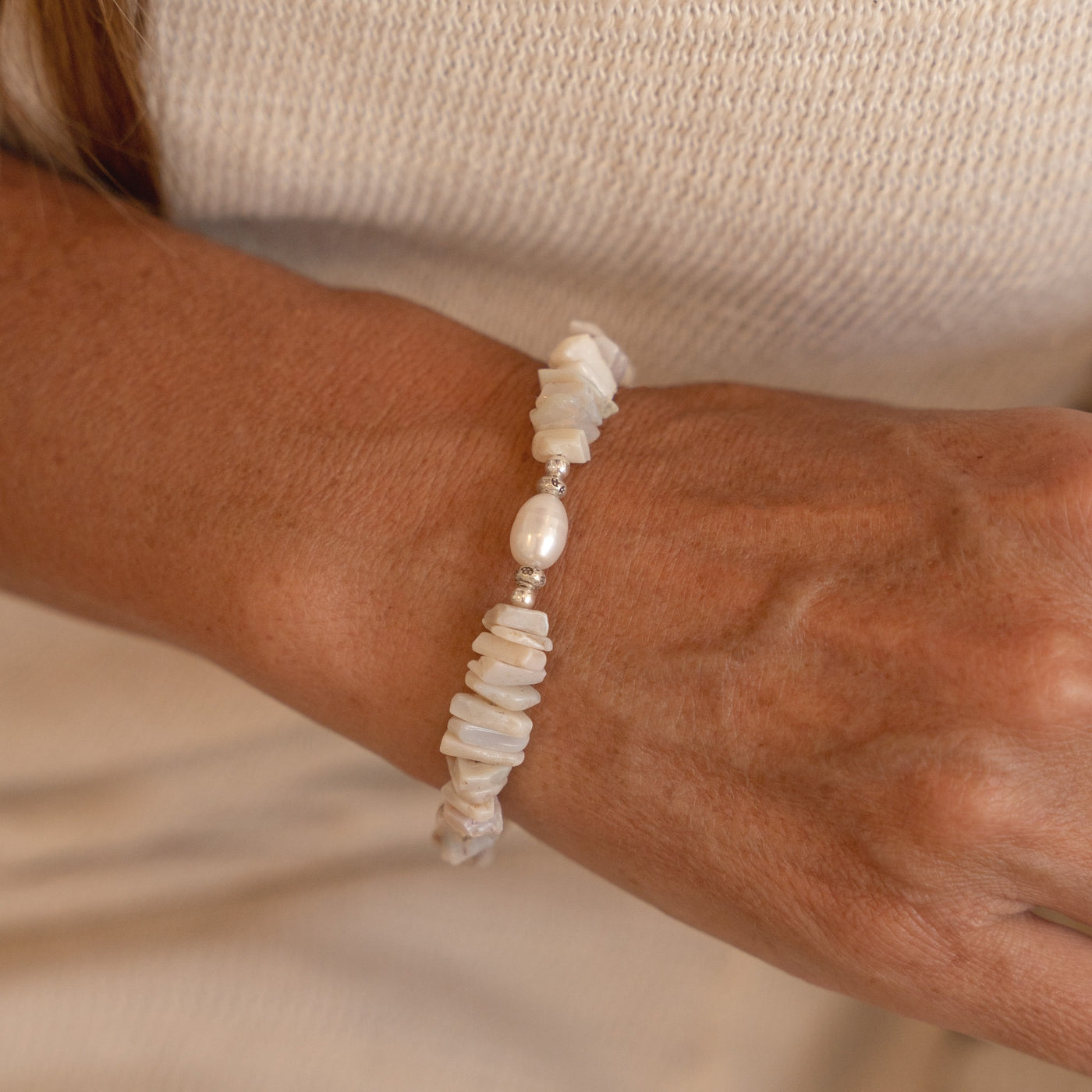 Opal Oasis with Pearl Bracelet