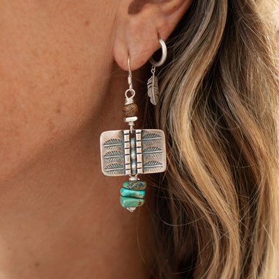 Tropical Eden Drops with Turquoise