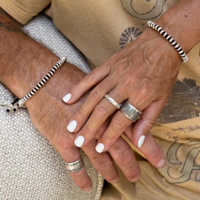 Wave Bracelet- Mens