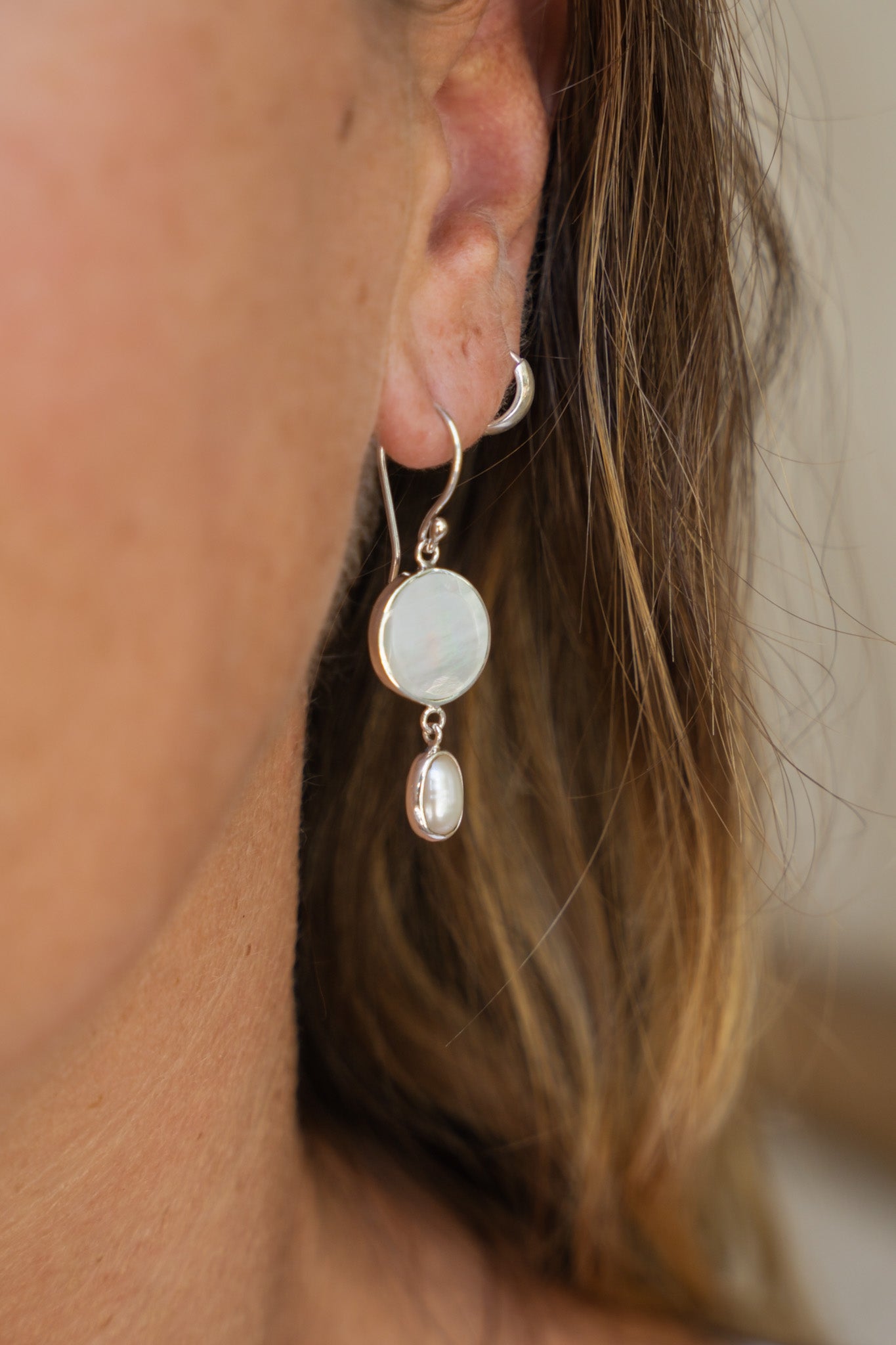 Ocean Pearl Earrings