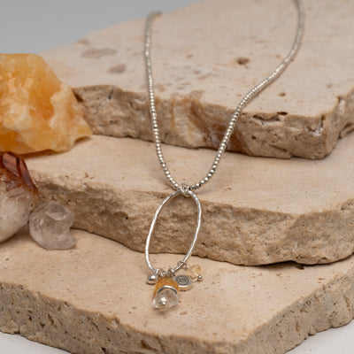 Ray of Sun Citrine Pendant