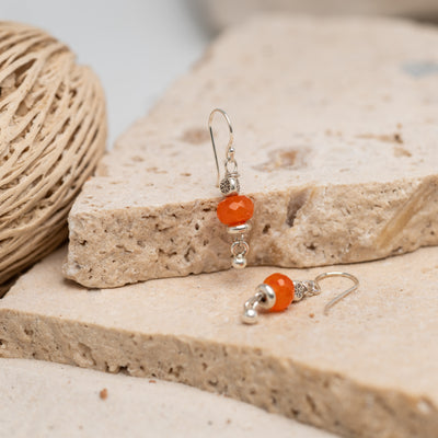 Summer Carnelian Drops