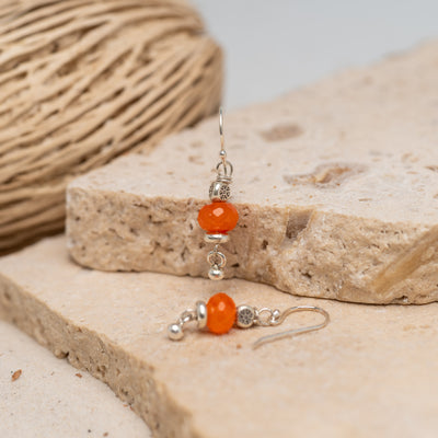 Summer Carnelian Drops