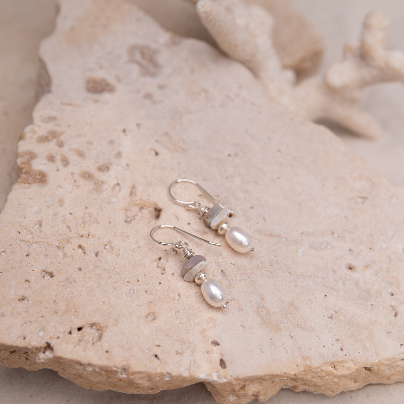 Opal Oasis with Pearl Drops