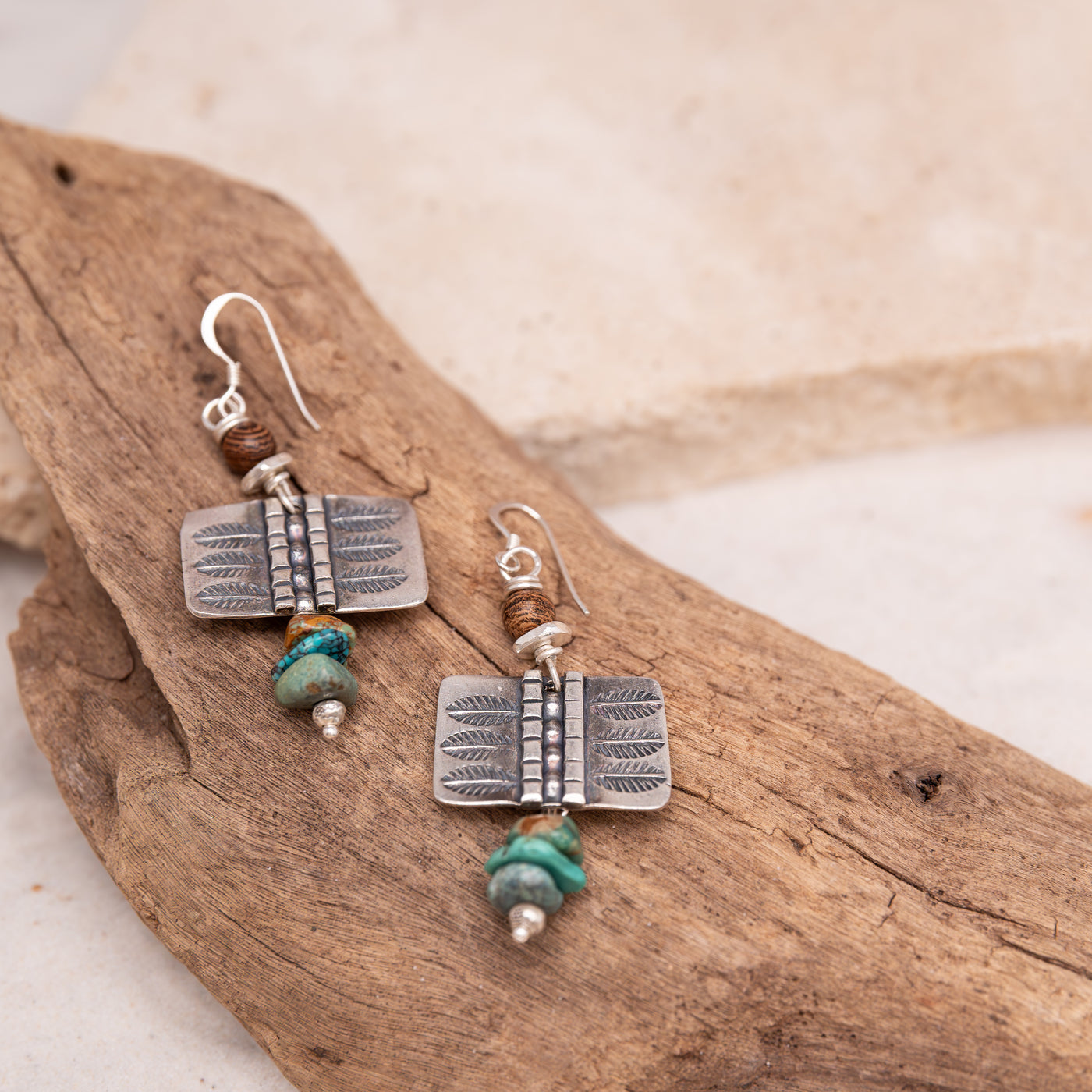 Tropical Eden Drops with Turquoise