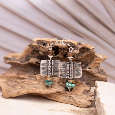 Tropical Eden Drops with Turquoise