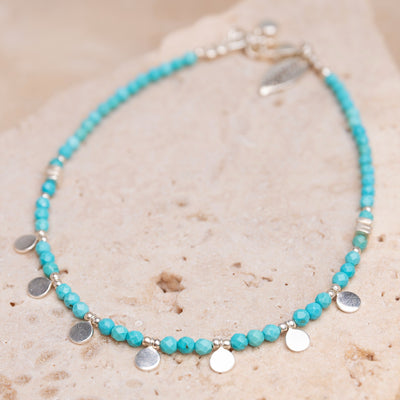 Ocean Dreams Turquoise Anklet
