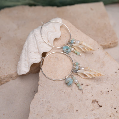 Ocean Cascade Hoops