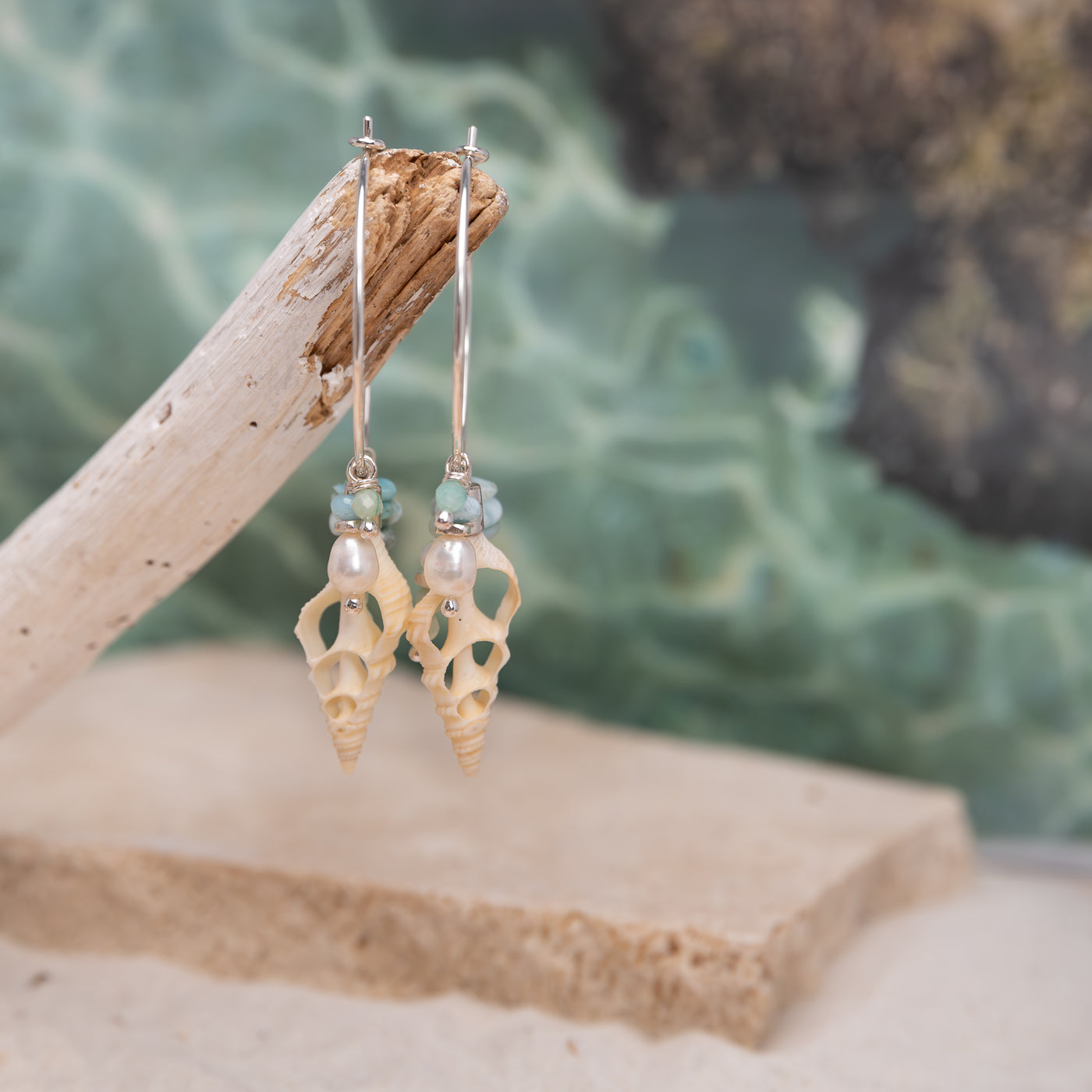 Ocean Cascade Hoops