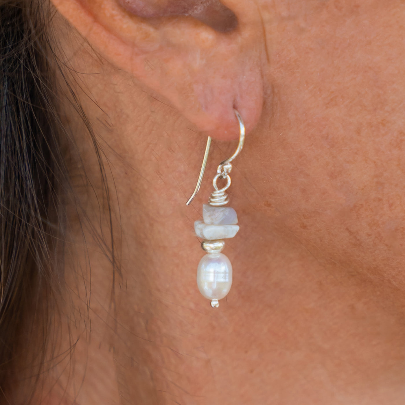Opal Oasis with Pearl Drops