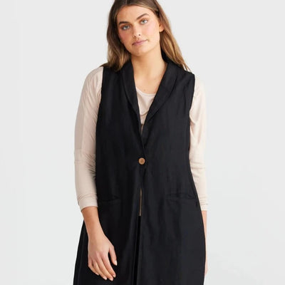 Leonardo Vest Black