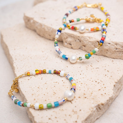 Samba Seas with Pearl Bracelet