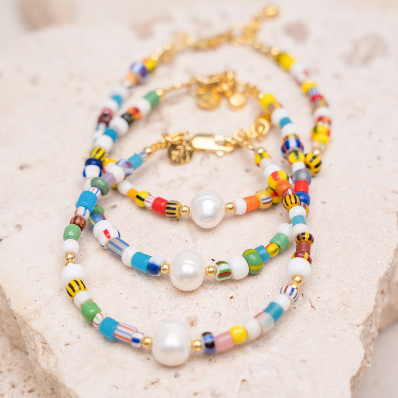 Samba Seas with Pearl Bracelet