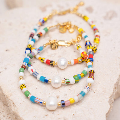 Samba Seas with Pearl Bracelet