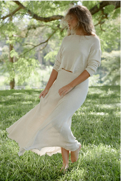 Delphi Skirt- Natural
