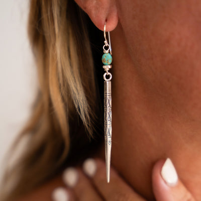 Tribal Secret Turquoise Drops