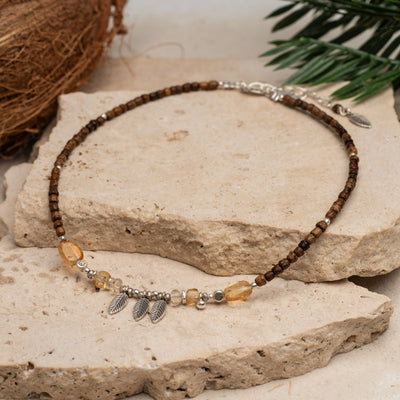 Tropical Citrine Choker