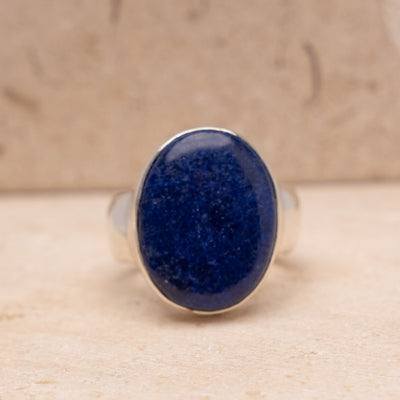 Azure Lapis Lazuli Ring