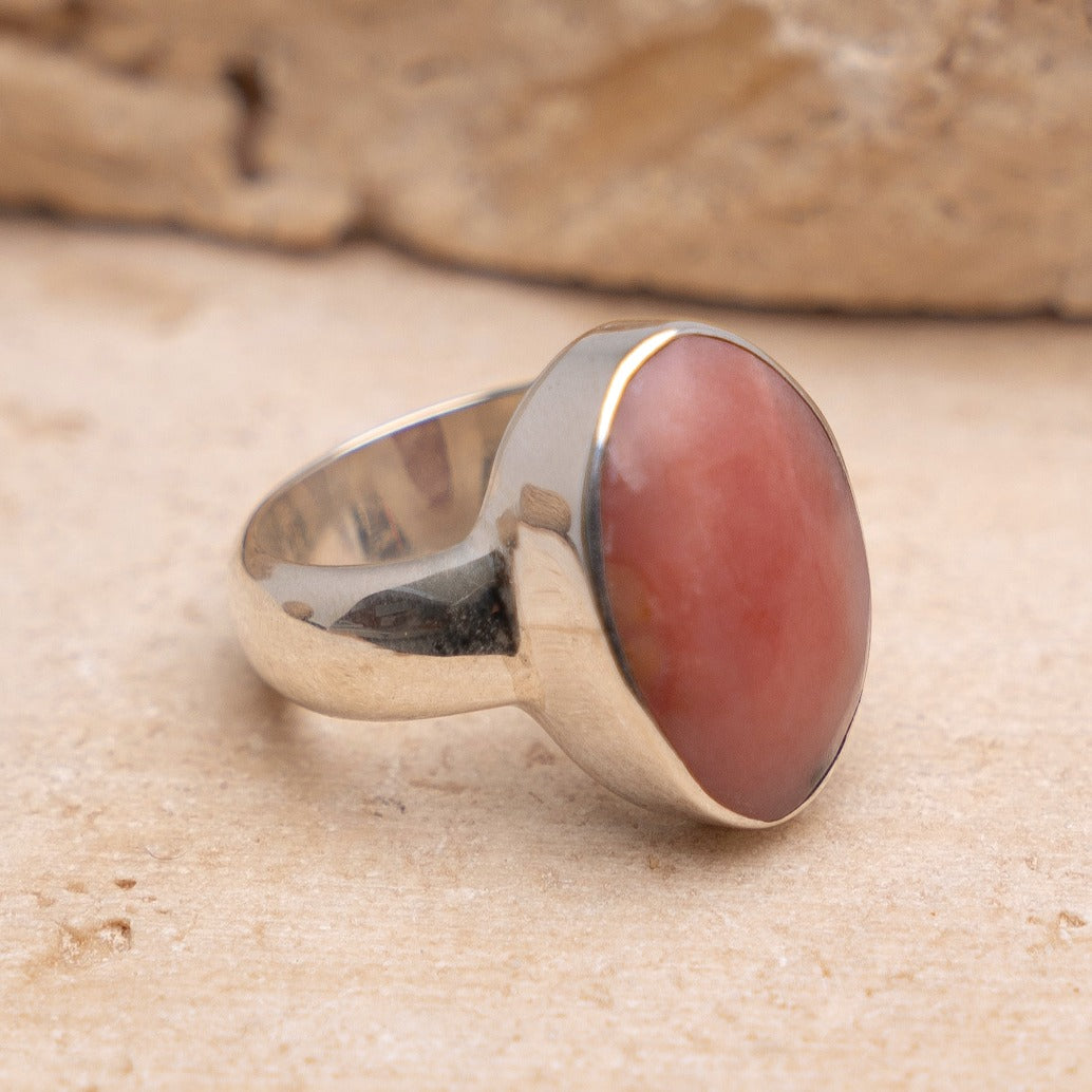 Andean Rose Stone Ring