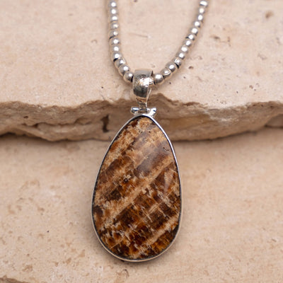 Aragonite Pendant