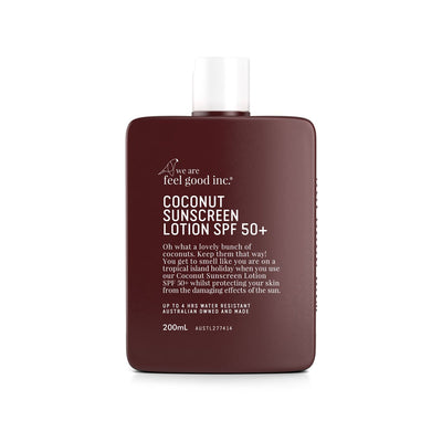 Coconut Sunscreen 200ml SPF 50+