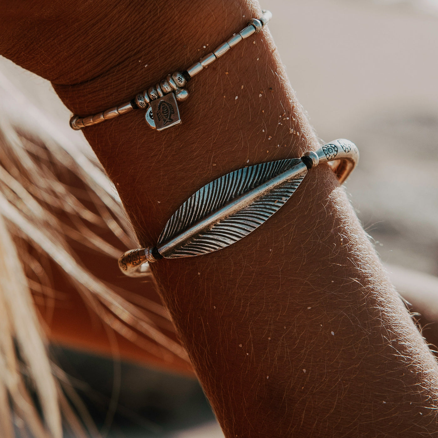 Tropical Leaves Bracelet