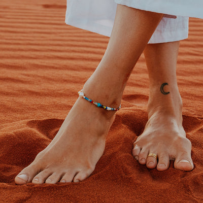 Samba Seas with Pearl Anklet