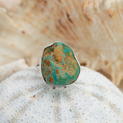 Turquoise Raw Ring #4