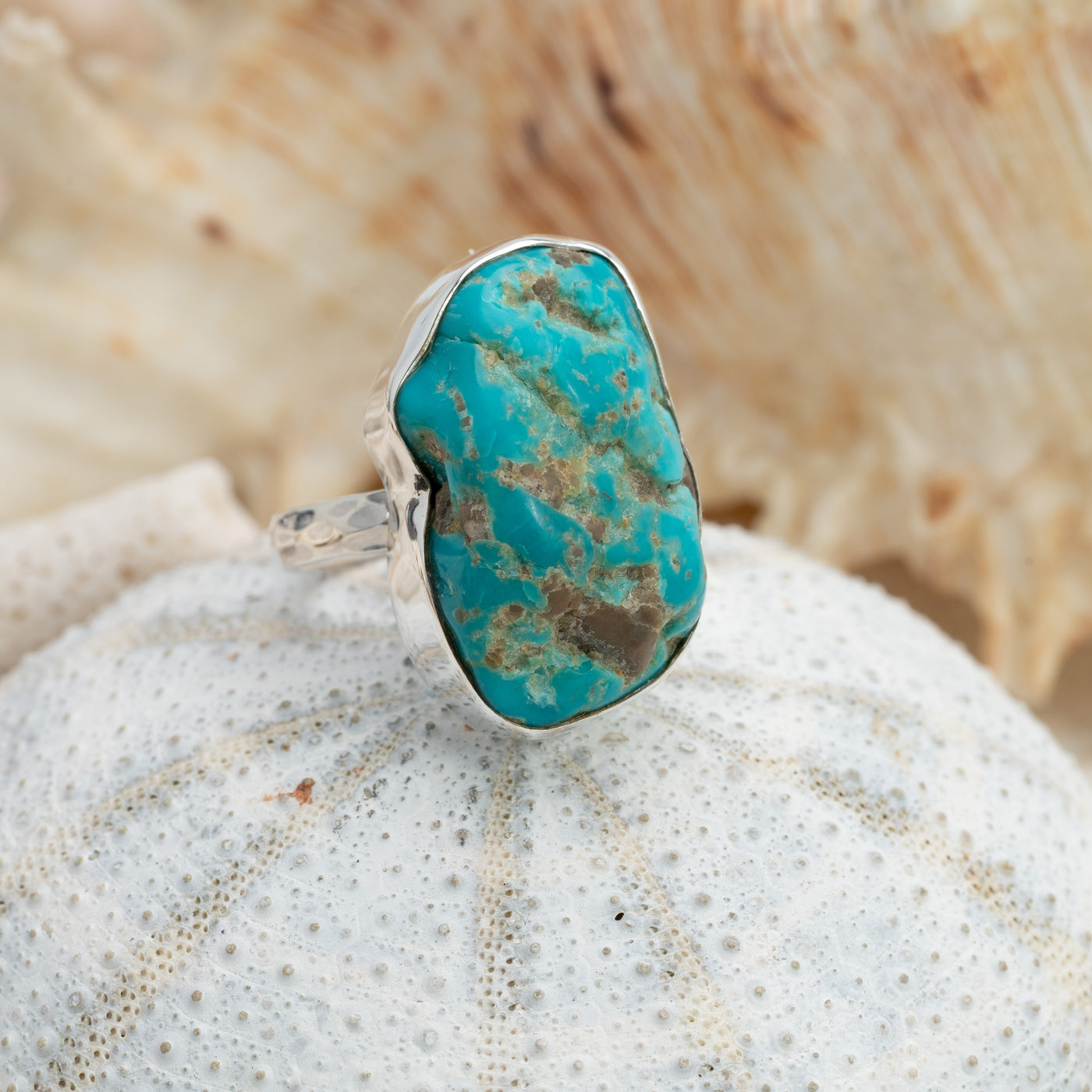 Turquoise Raw Ring #6