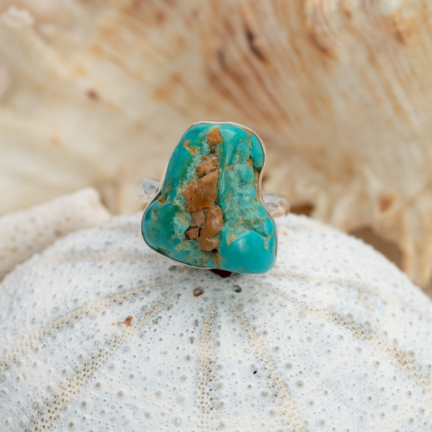 Turquoise Raw Ring #8