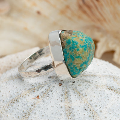 Turquoise Raw Ring #16
