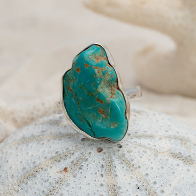 Turquoise Raw Ring #27