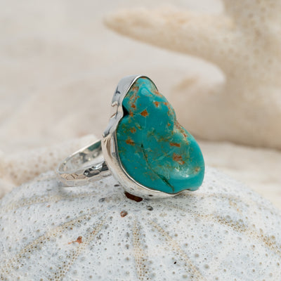 Turquoise Raw Ring #27