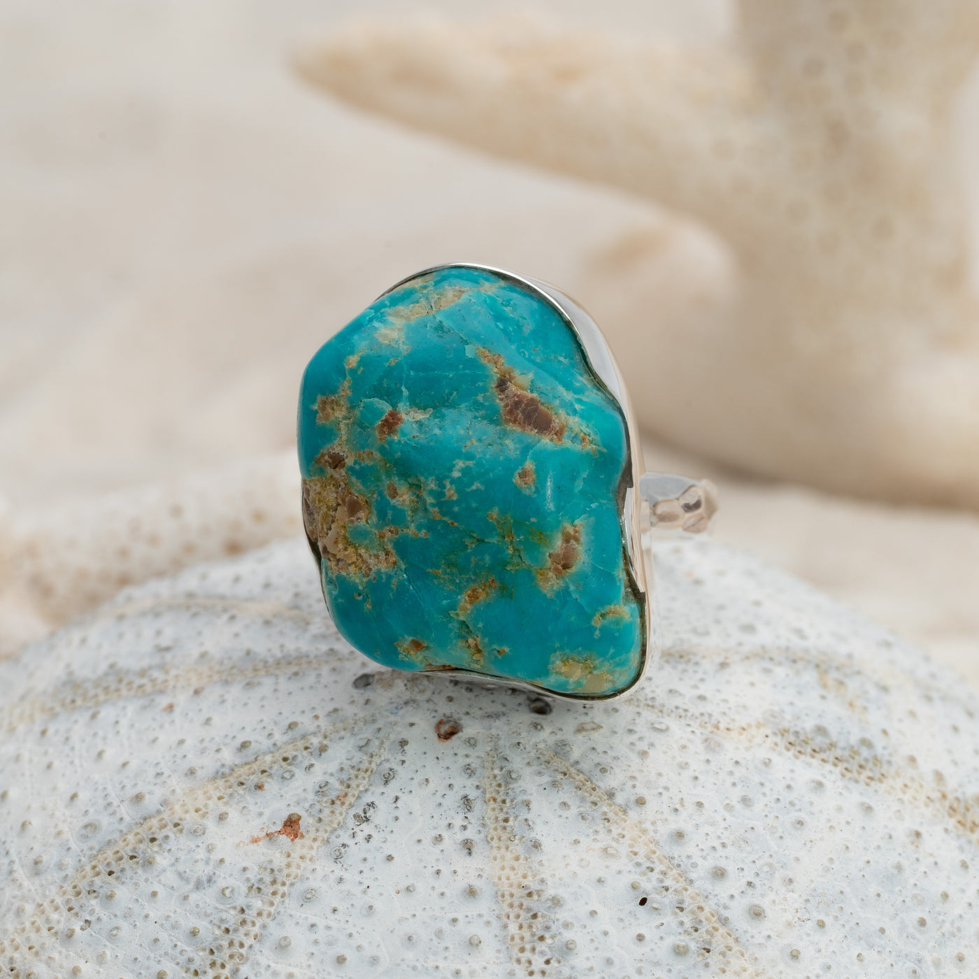 Turquoise Raw Ring #35