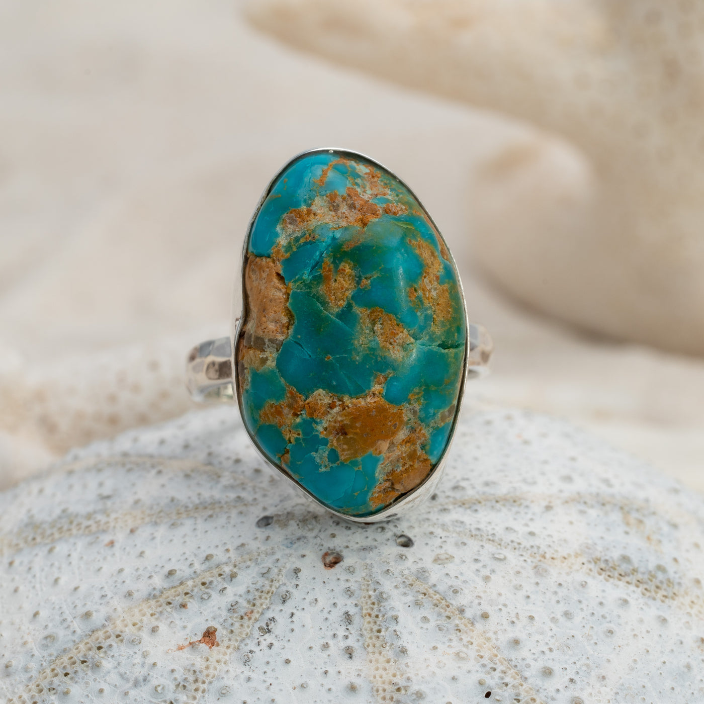 Turquoise Raw Ring #36