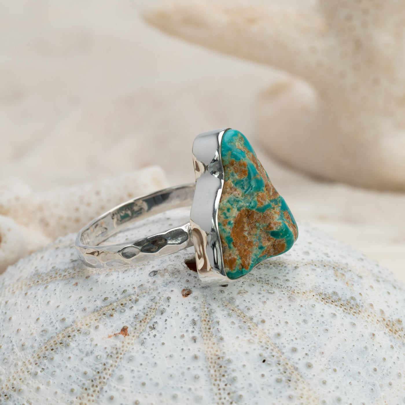 Turquoise Raw Ring #37