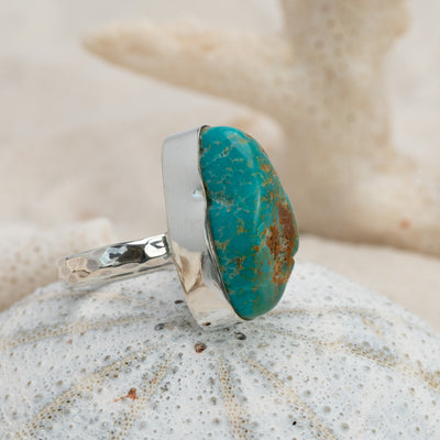 Turquoise Raw Ring #50