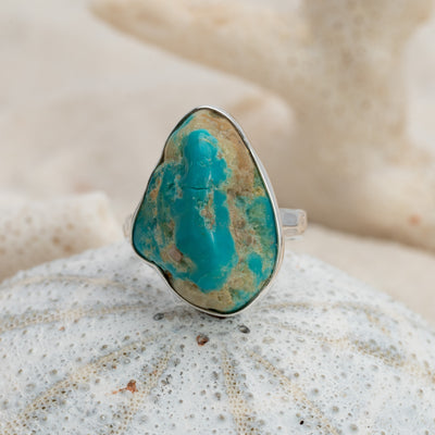 Turquoise Raw Ring #62