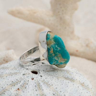 Turquoise Raw Ring #62