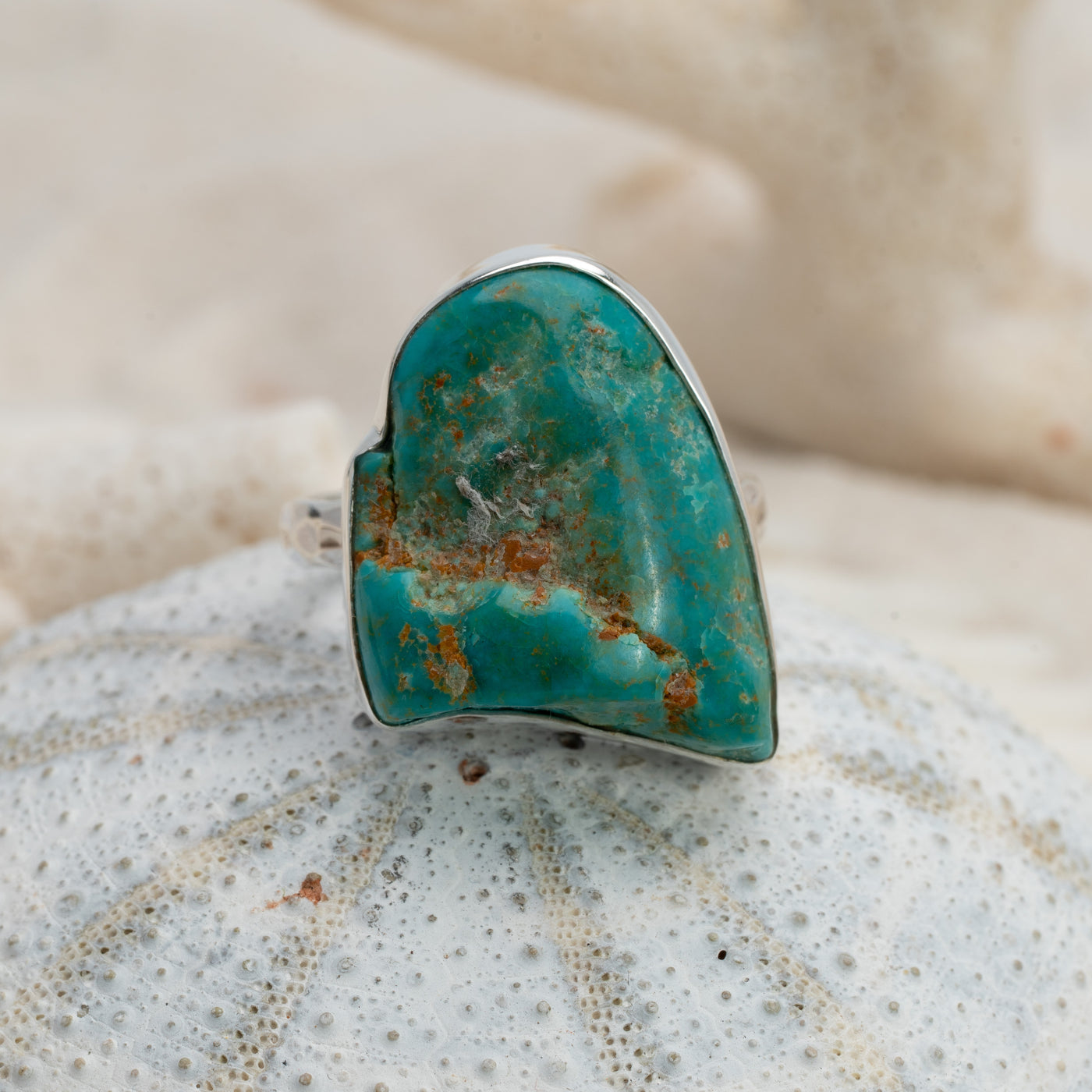 Turquoise Raw Ring #70